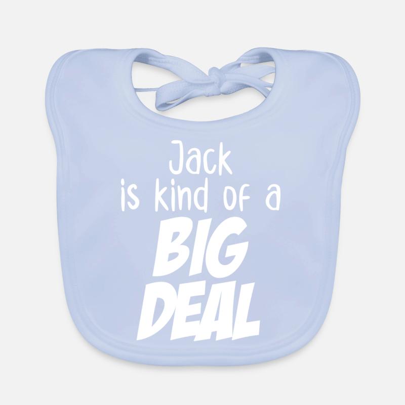 Jack ist irgendwie eine große Sache Baby Bio-Lätzchen