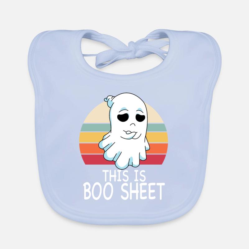 This Is Boo Sheet Baby Bio-Lätzchen