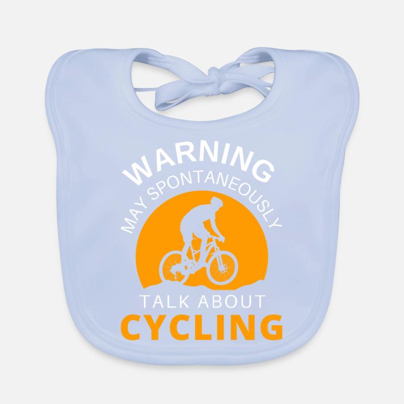 Cyclisme Bavoir bio Bébé
