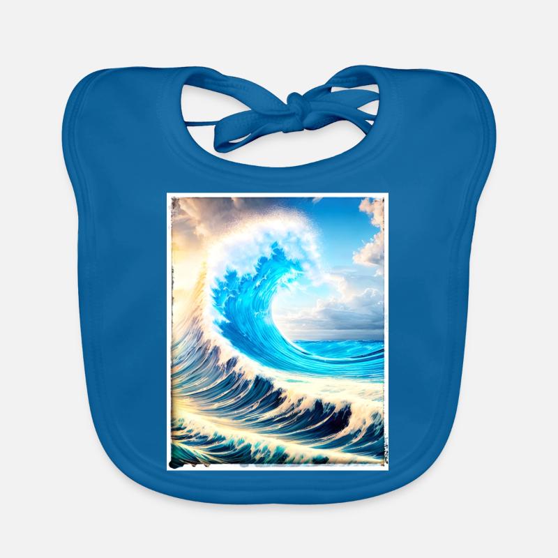 Perfect Wave #002f Baby Bio-Lätzchen