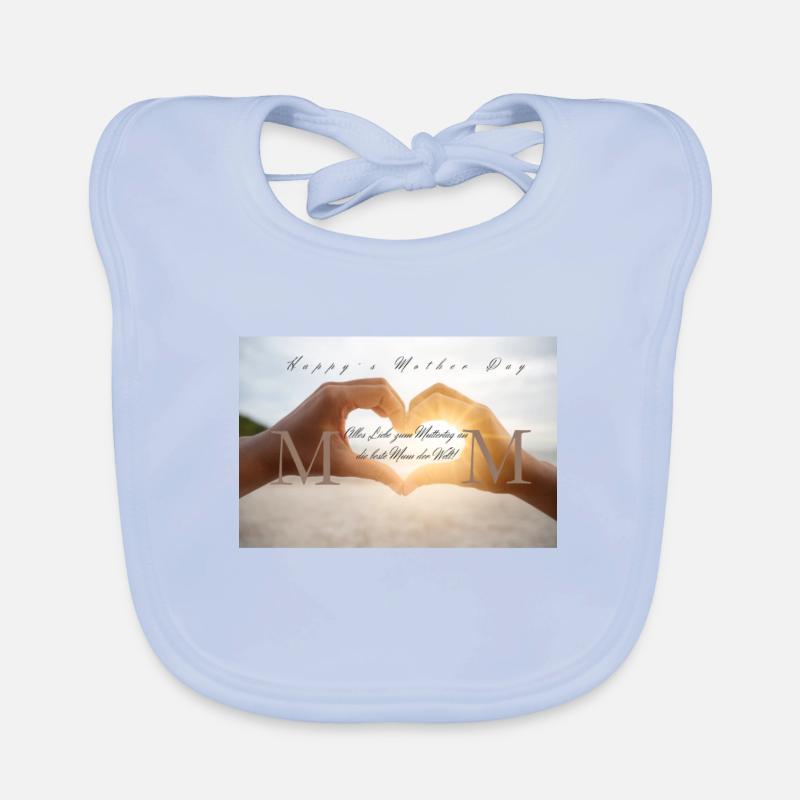 Muttertagsgeschenk Baby Bio-Lätzchen