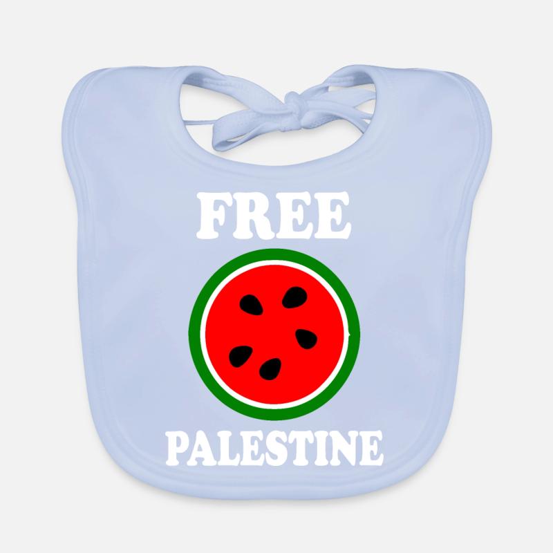 Melon pastèque de Palestine gratuit Bavoir bio Bébé
