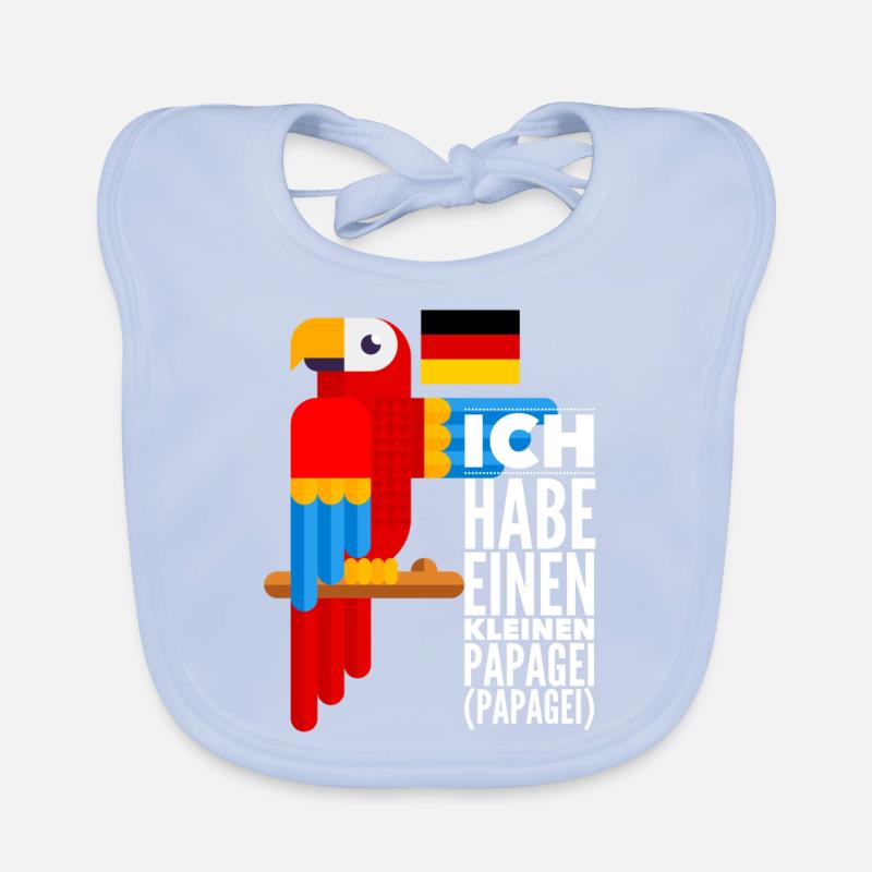 Perroquet Bavoir bio Bébé