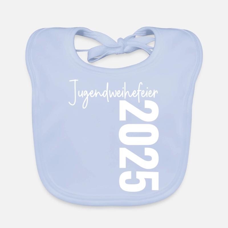 Jugendweihe Feier 2025 - Jugendweihefeier 2025 Baby Bio-Lätzchen