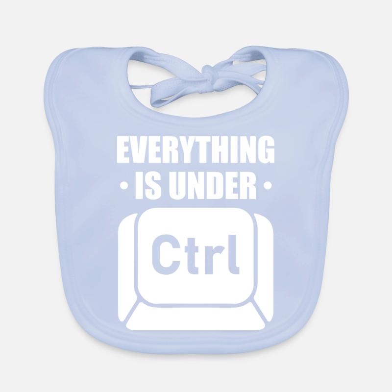 Everything Is Under Ctrl – Technical Humor for IT PR Organic Baby Bibs