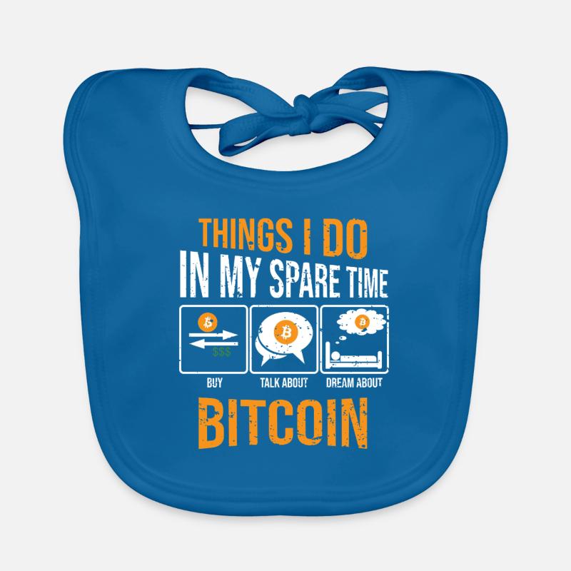 Bitcoin Miner Crypto Organic Baby Bibs