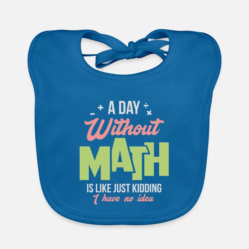 mathematics Organic Baby Bibs