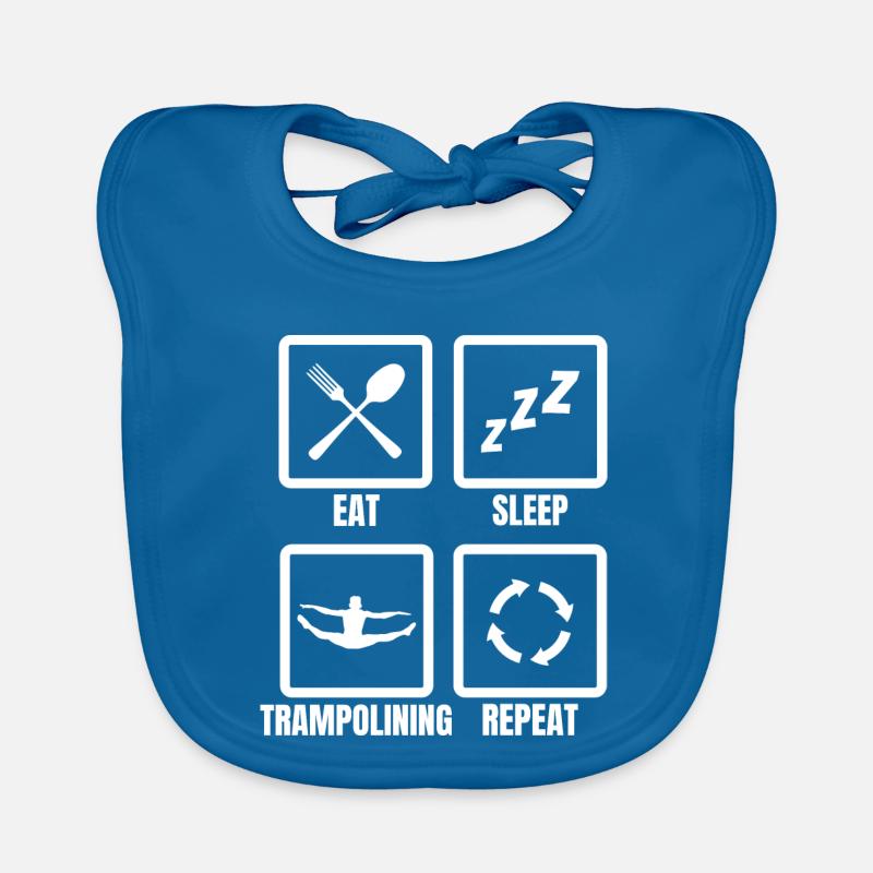 Trampoline Routine Bavoir bio Bébé