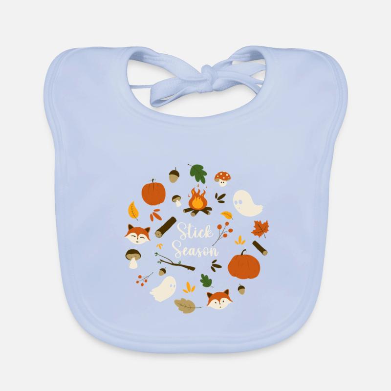 Saison des bâtons Bavoir bio Bébé