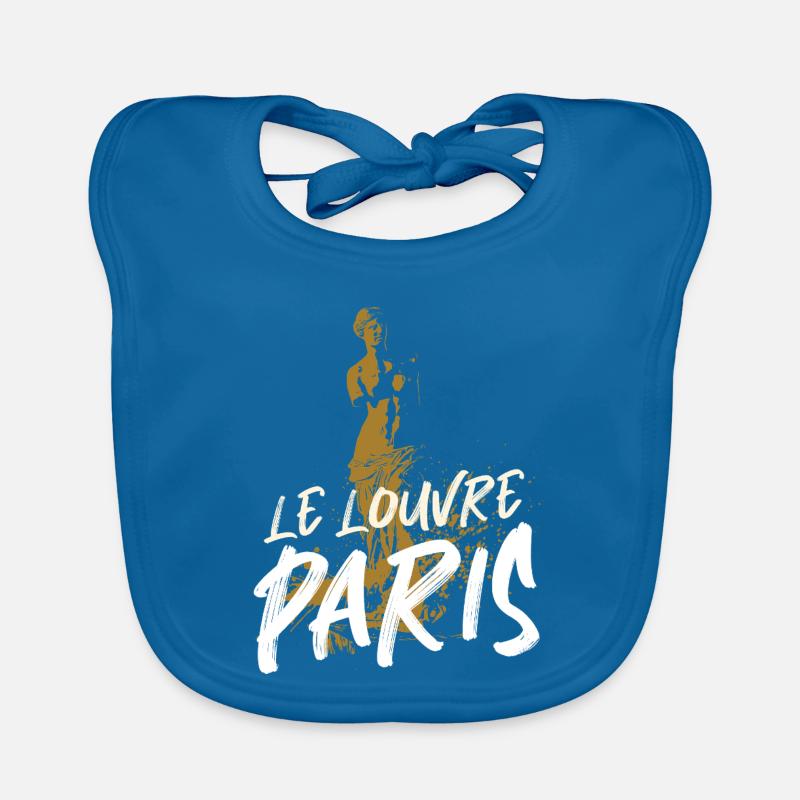 Venus de Milo sculpture from the Louvre Paris Organic Baby Bibs