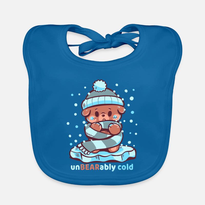 Unerträglich kalt Baby Bio-Lätzchen