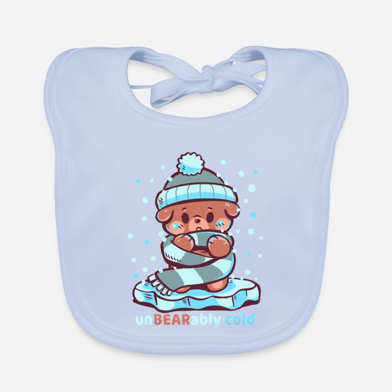 Froid insupportable Bavoir bio Bébé