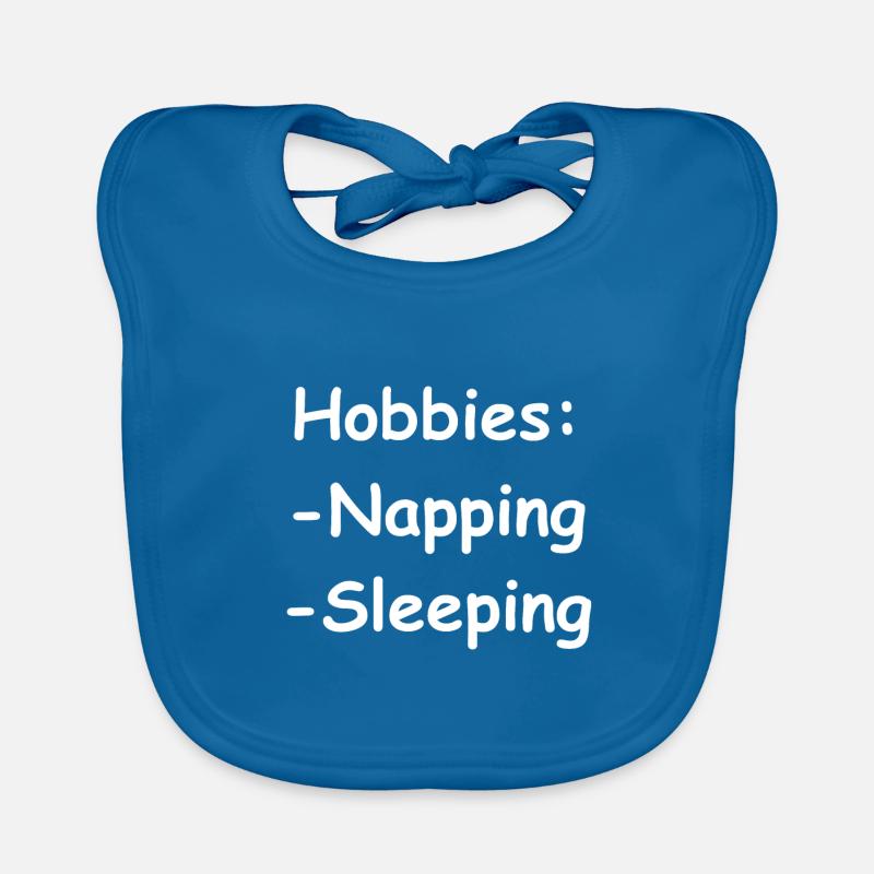 Hobbies Napping Sleeping Bavoir bio Bébé
