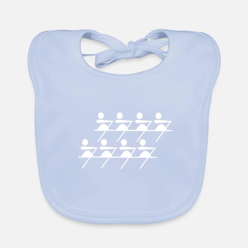 Course de bateaux Bavoir bio Bébé