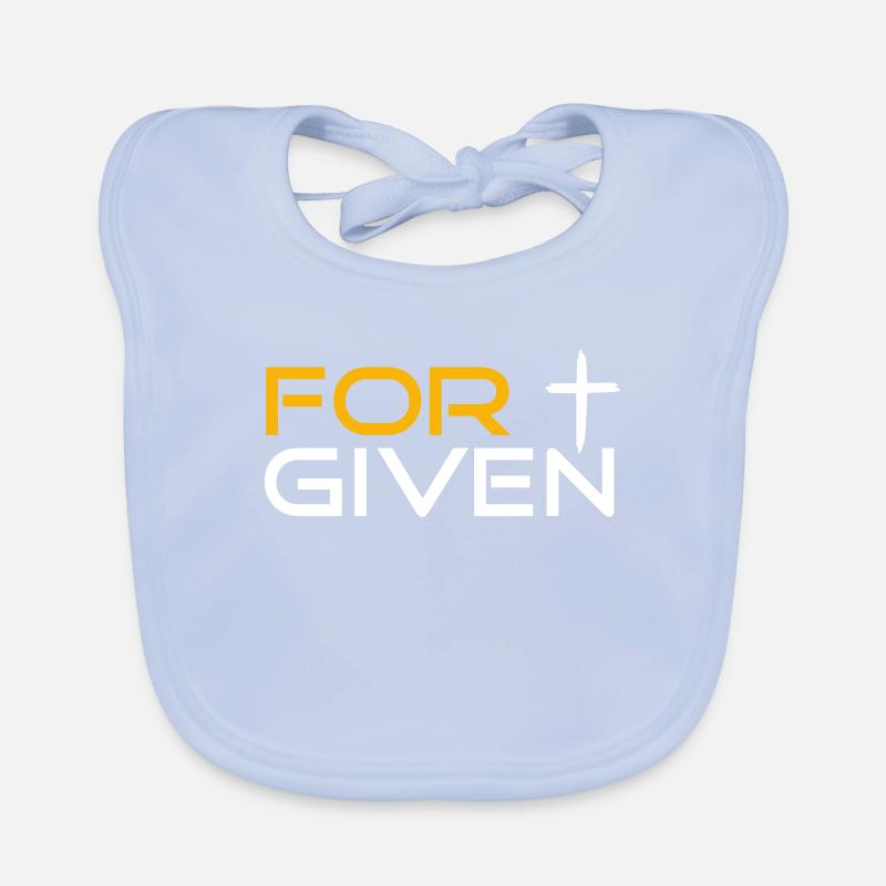 FORGIVEN par csDesign - Vous êtes pardonné! Bavoir bio Bébé