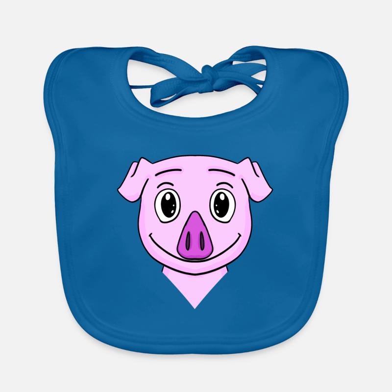 Schwein Baby Bio-Lätzchen