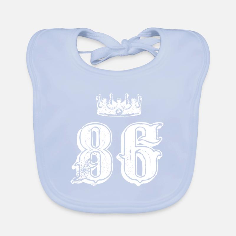 86 Couronne numérique Bavoir bio Bébé