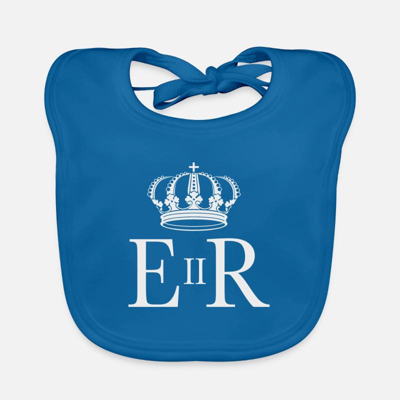 Queen Elizabeth II Organic Baby Bibs