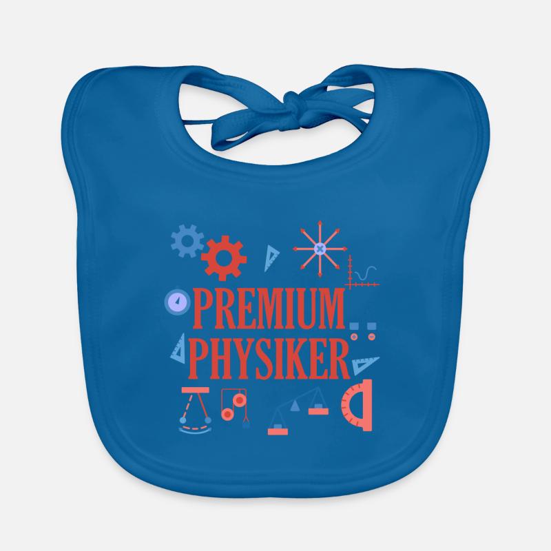 Physics Organic Baby Bibs