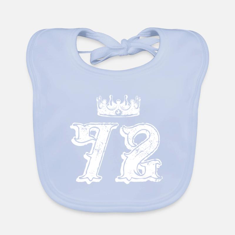 72 Couronne numérique Bavoir bio Bébé