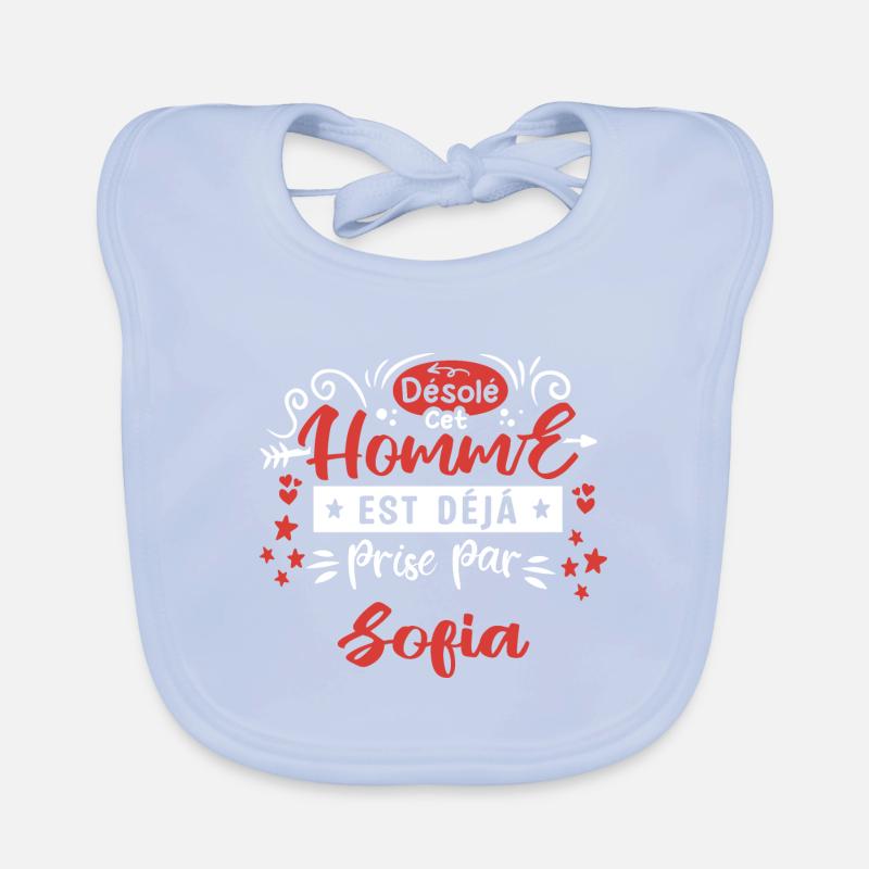 Cadeau Homme déja pris par Sofia Bavoir bio Bébé