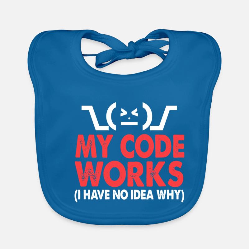 codice Bavaglino ecologico per neonato