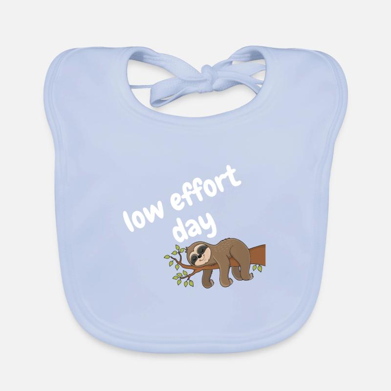 low effort day Organic Baby Bibs