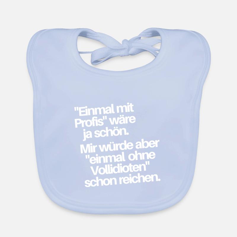 Einmal mit Profis Baby Bio-Lätzchen