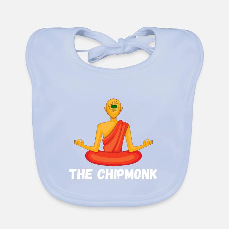 Le Chipmonk Bavoir bio Bébé