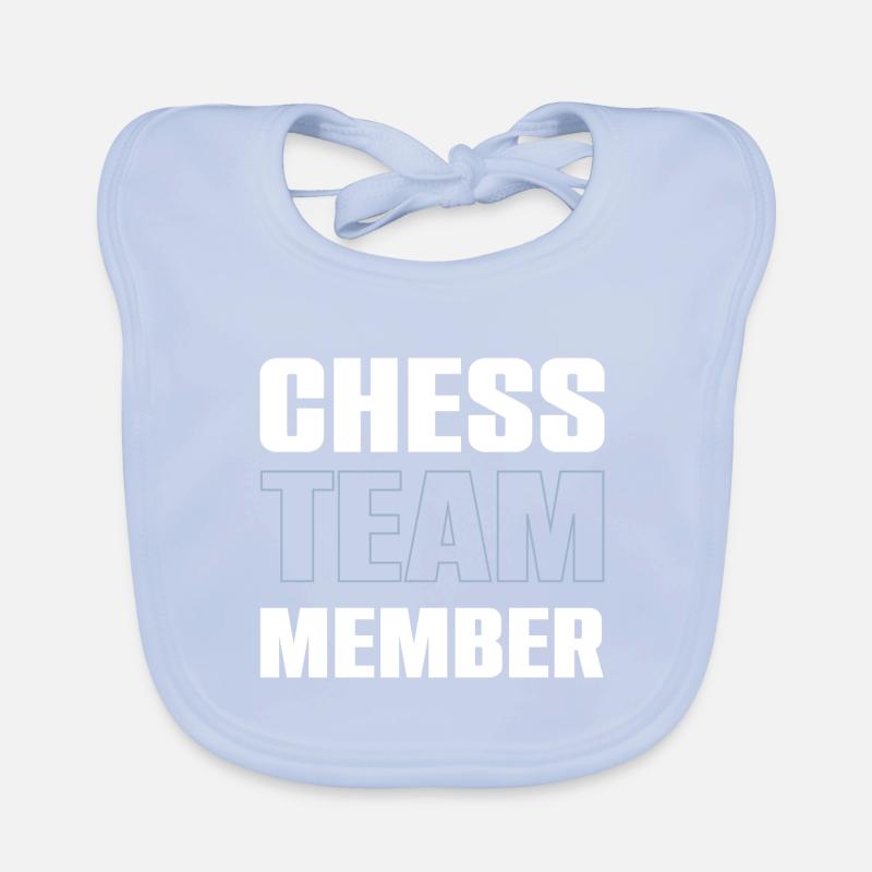 Chess Team Baby Bio-Lätzchen