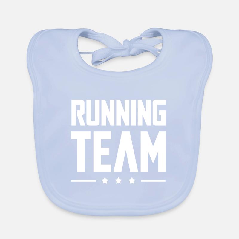 Équipe de course à pied Bavoir bio Bébé
