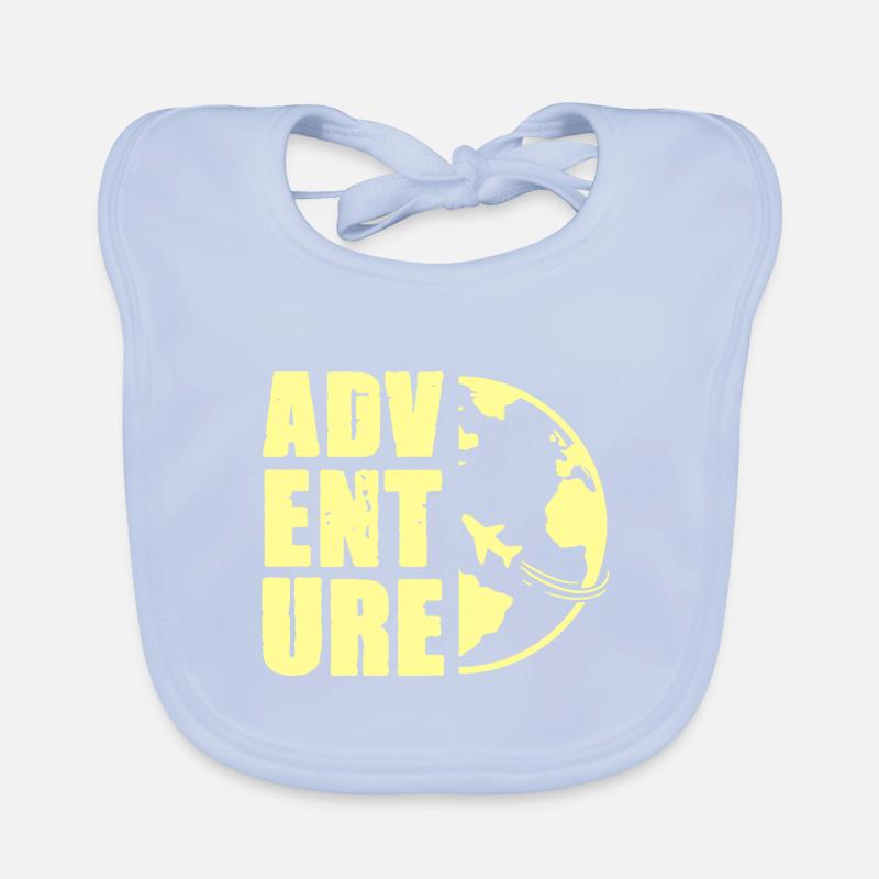 voyage d’aventure Bavoir bio Bébé