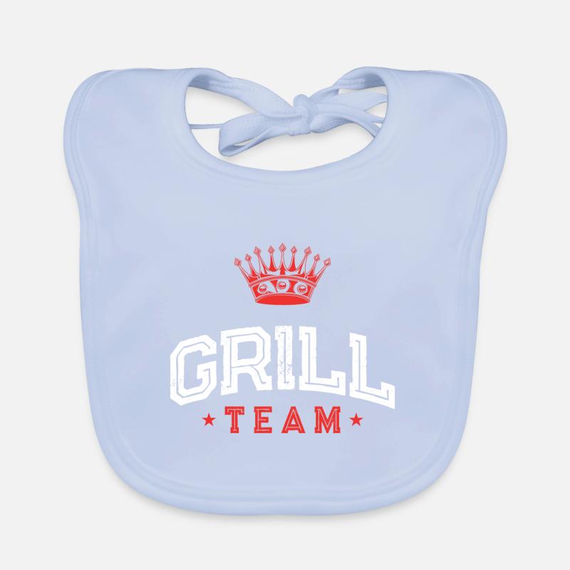 L’équipe Grill Bavoir bio Bébé