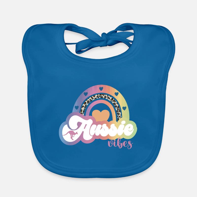Vibrations australiennes Bavoir bio Bébé