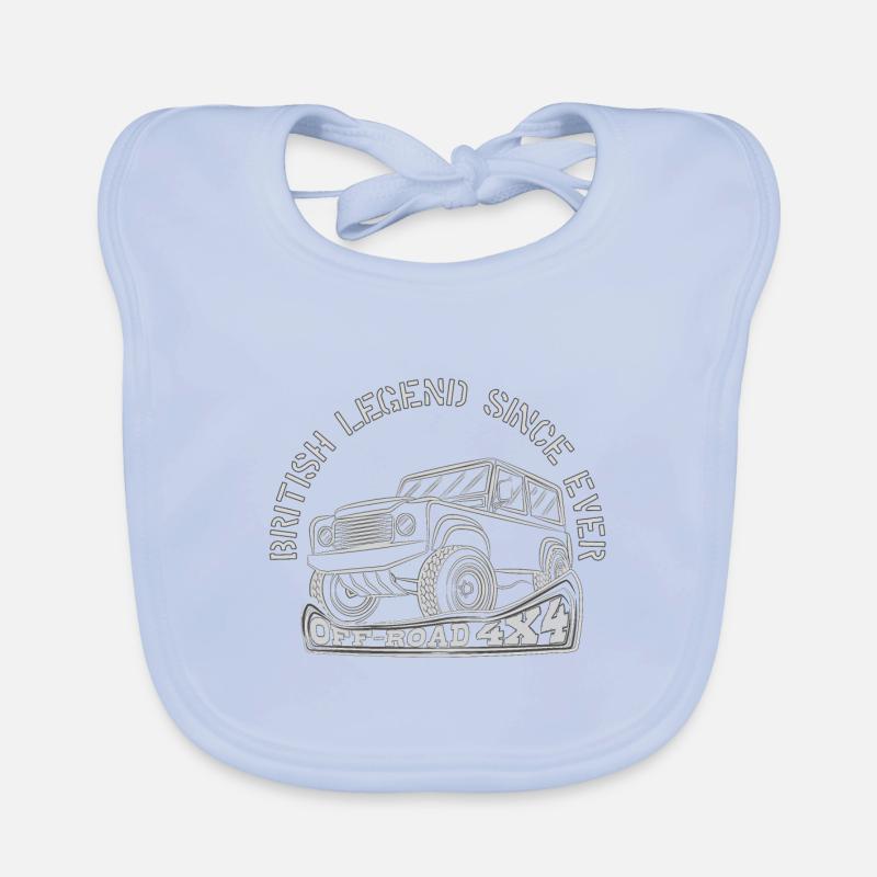 BRITISH LEGEND SINCE EVER Organic Baby Bibs