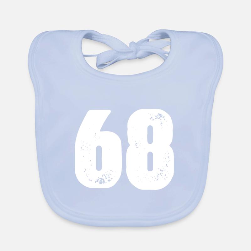 68 Maillot numéro Bavoir bio Bébé