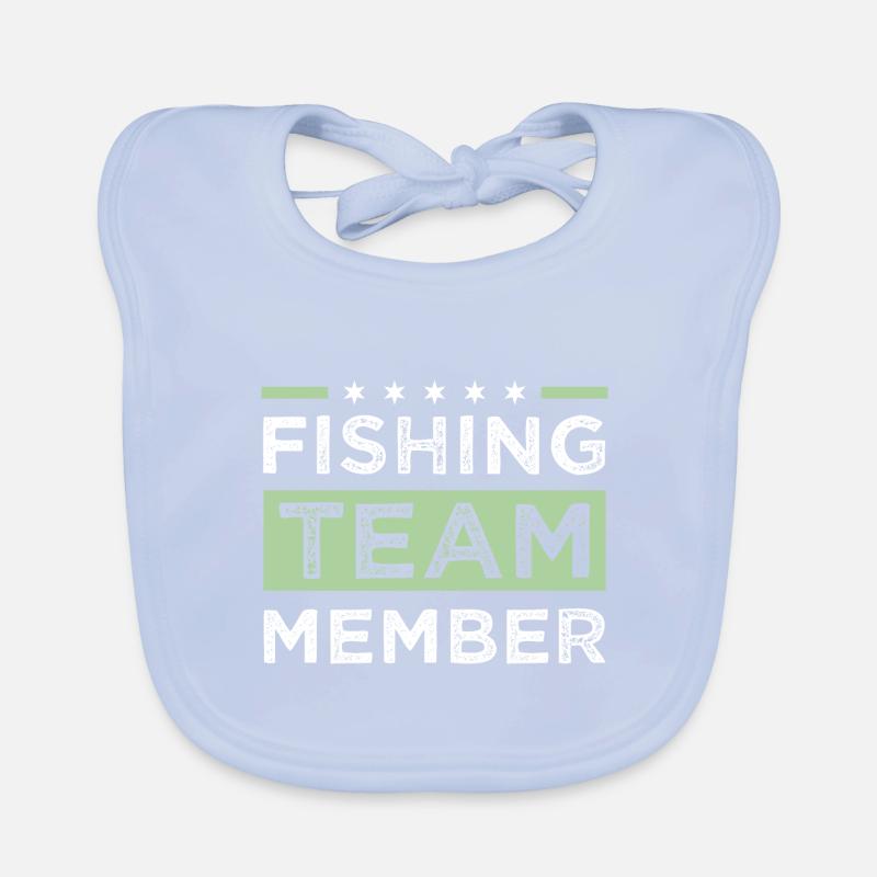 Équipe de pêche Bavoir bio Bébé