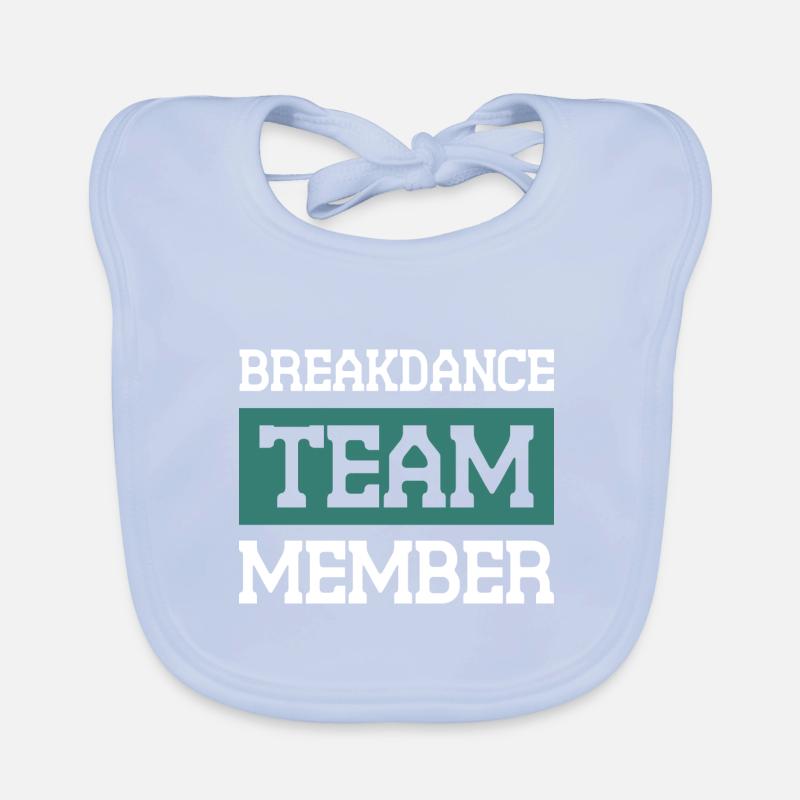 Équipe de breakdance Bavoir bio Bébé