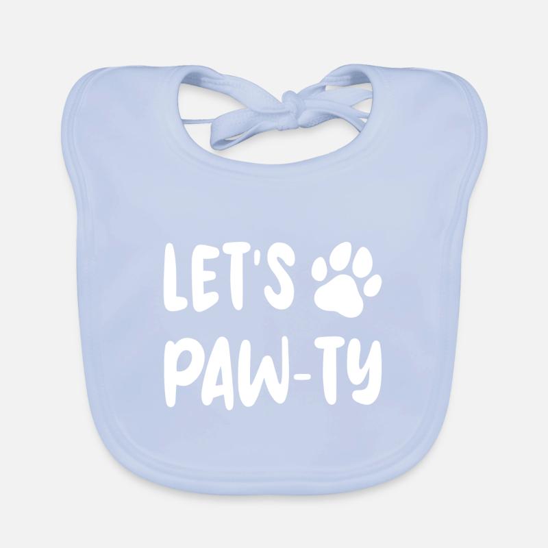 Let’s PAW - TY Bavoir bio Bébé