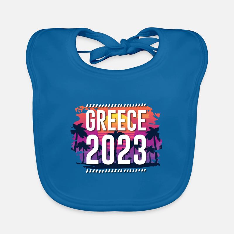 Greece 2023 Baby Bio-Lätzchen