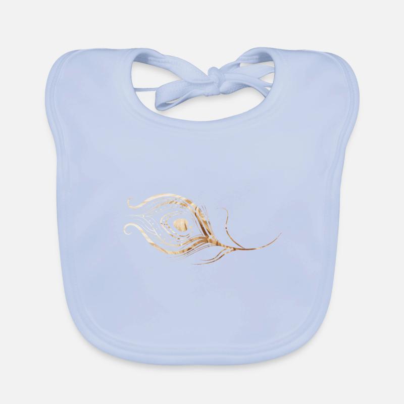 feather Organic Baby Bibs