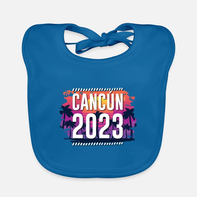 Cancun 2023 Baby Bio-Lätzchen