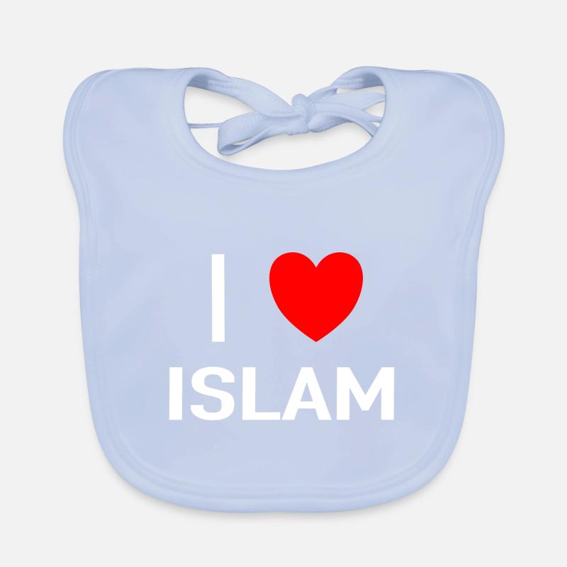 J’aime l’islam Bavoir bio Bébé