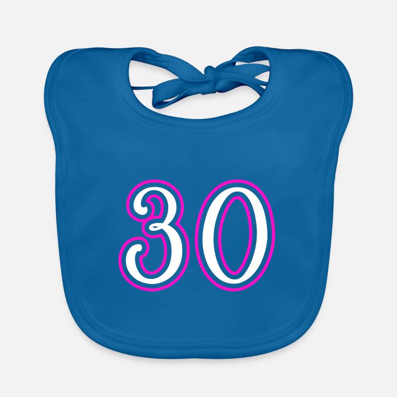 Numéro 30 Bavoir bio Bébé