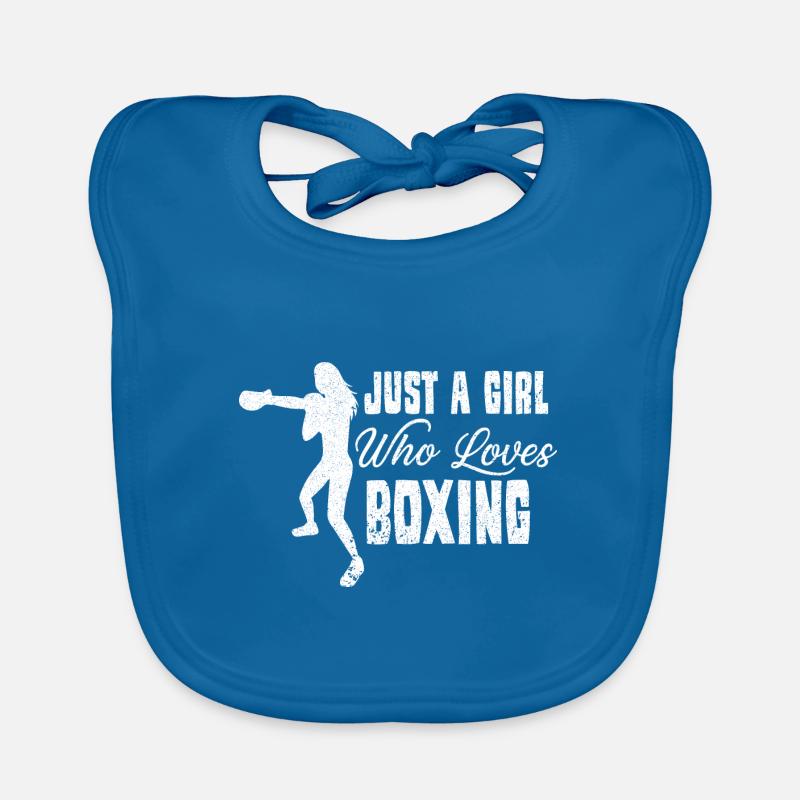 Boxe Boxer Arts Martiaux Boxe Ring Gants de Boxe Bavoir bio Bébé