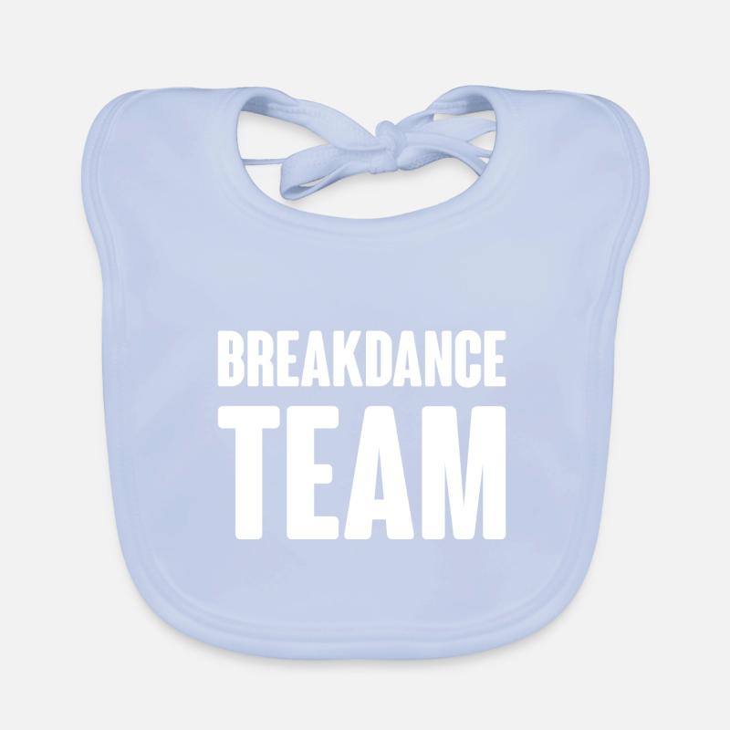 Équipe de breakdance Bavoir bio Bébé