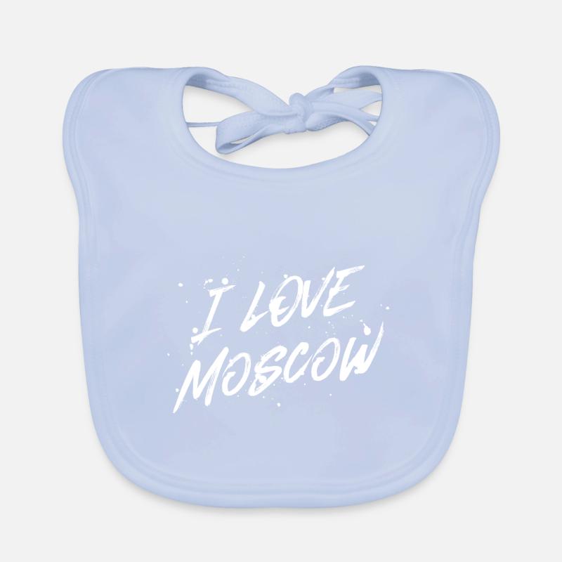 J’aime Moscou Bavoir bio Bébé