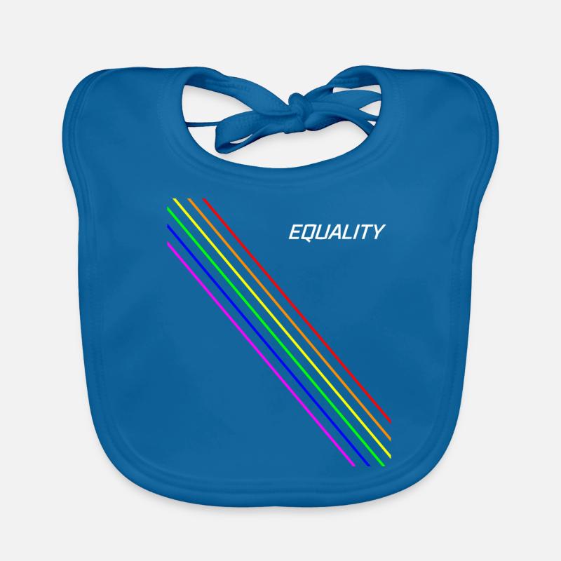 Equality Elegant LGBT+ Baby Bio-Lätzchen