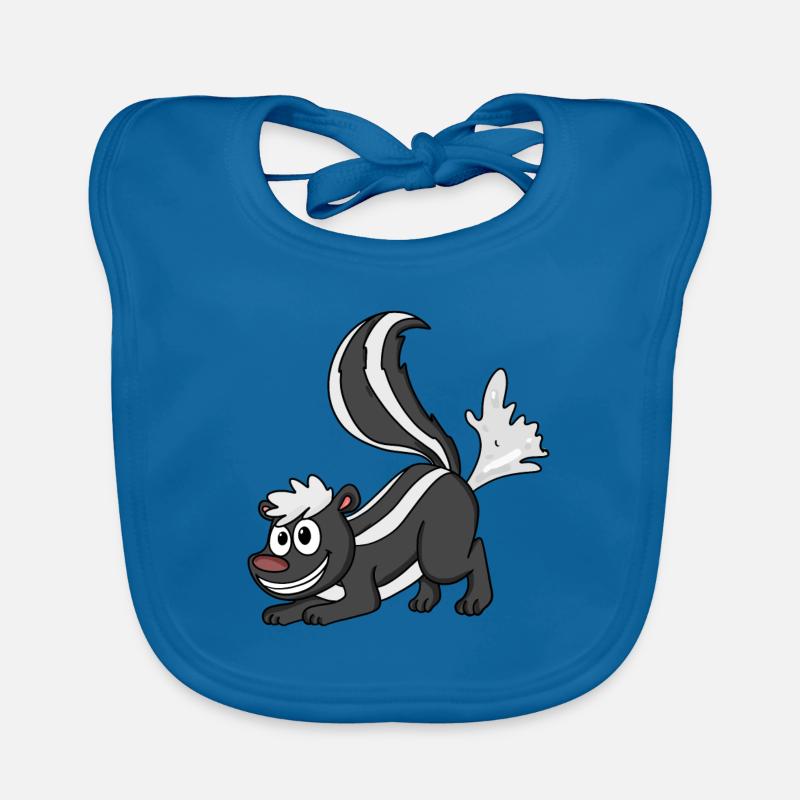 skunk Organic Baby Bibs