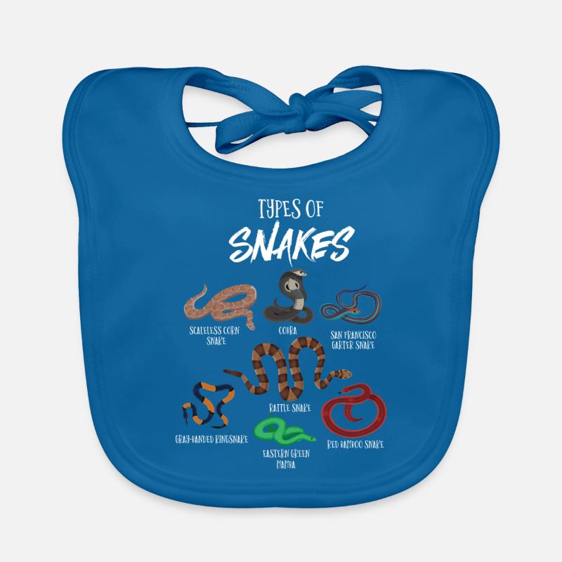 Types de serpents, Serpent, Types de serpents, Cobra Bavoir bio Bébé